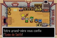 une photo d'Ã©cran de The Legend of Zelda - The Minish Cap sur Nintendo Game Boy Advance